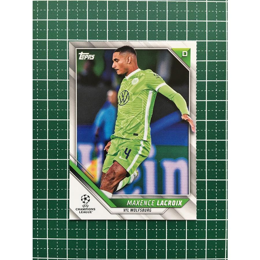 ☆TOPPS 2021-22 UEFA CHAMPIONS LEAGUE #84 MAXENCE LACROIX［VfL