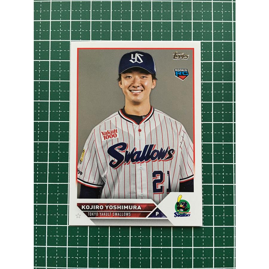 ★TOPPS NPB 2023 73 吉村貢司郎[東京ヤクルトスワローズ]ベースカード「BASE」ルーキー「RC」★ TOPPS2023