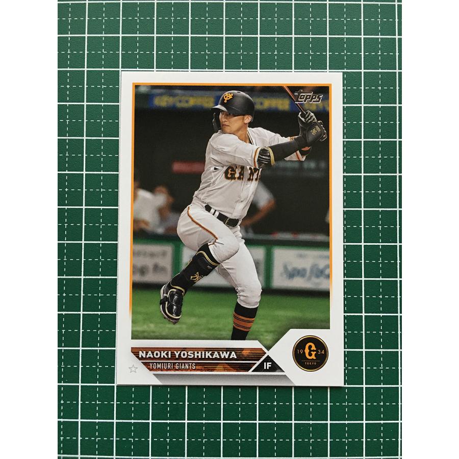 ☆TOPPS NPB 2023 #75 吉川尚輝［読売ジャイアンツ／巨人］ベース