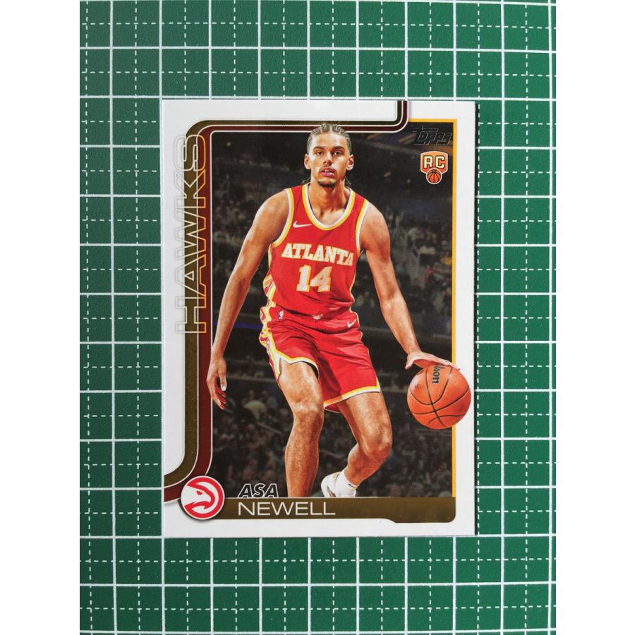 ☆TOPPS NBA 2025-26 BASKETBALL #223 ASA NEWELL［ATLANTA HAWKS