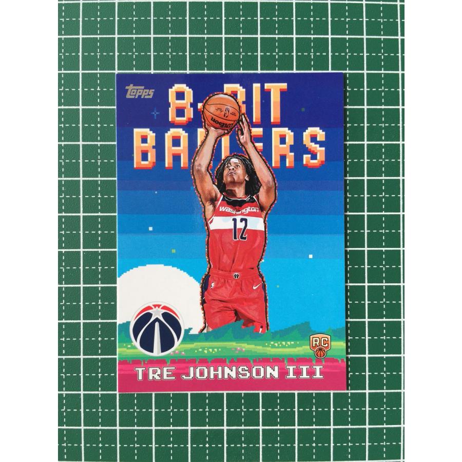 ☆TOPPS NBA 2025-26 BASKETBALL #8B-36 TRE JOHNSON III［WASHINGTON