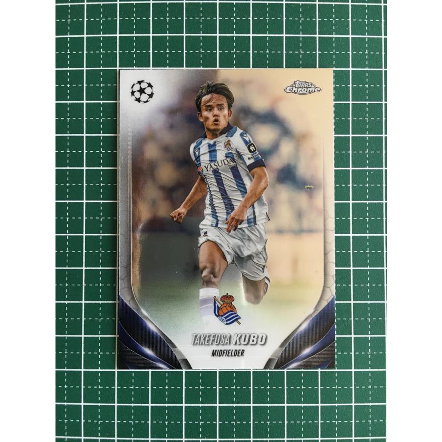 ☆TOPPS CHROME 2023-24 UEFA CLUB COMPETITIONS #45 久保建英 
