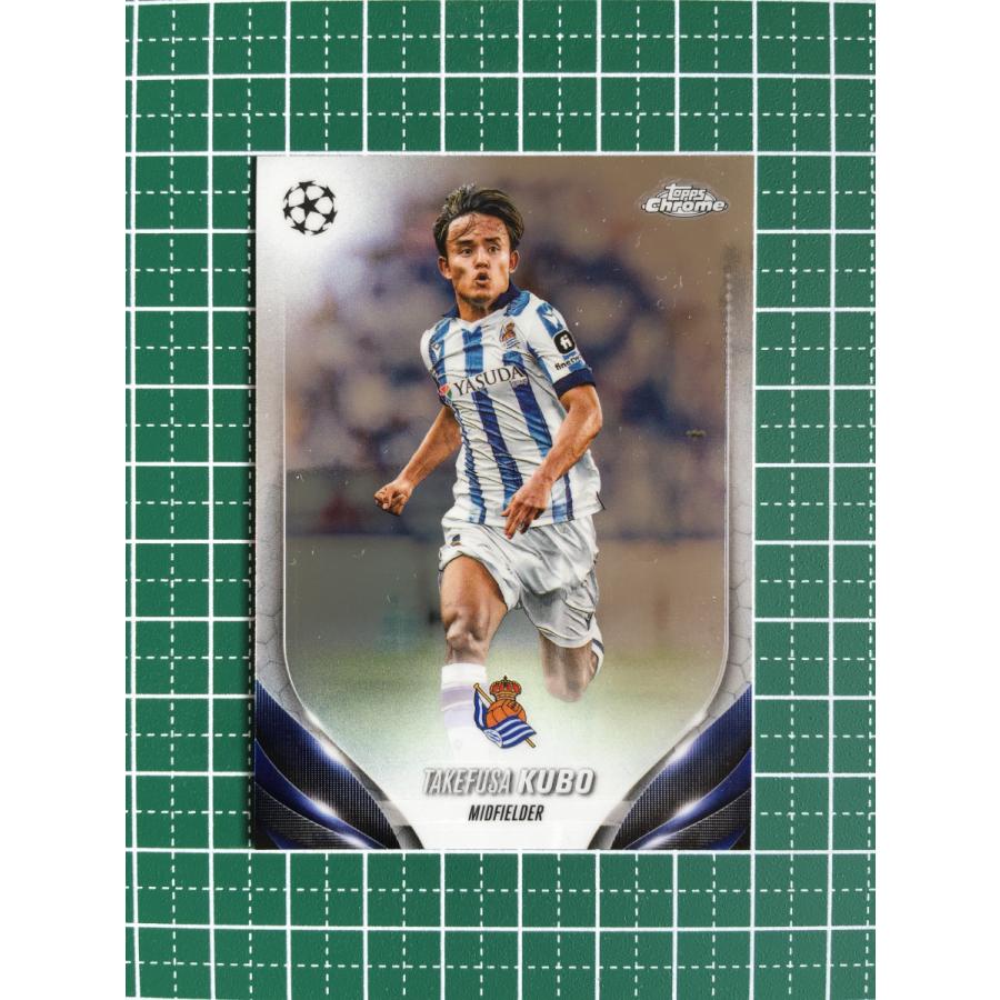 ☆TOPPS CHROME 2023-24 UEFA CLUB COMPETITIONS #45 久保建英