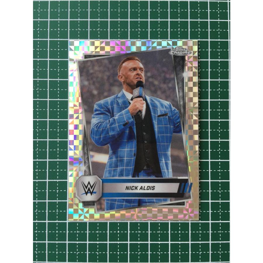 ☆TOPPS CHROME 2025 WWE #150 NICK ALDIS［SMACKDOWN］ベースカード