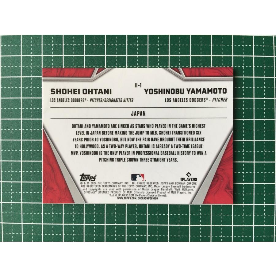 ☆TOPPS MLB 2024 BOWMAN CHROME #II-1 大谷翔平/SHOHEI OHTANI ☆TOPPS MLB 2024 BOWMAN CHROME #II-1 大谷翔平/SHOHEI OHTANI