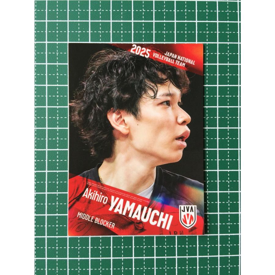 バレーボール日本代表男子 山内晶大 直筆サイン入り トレカ 箔押し 2025 バレーボール日本代表男子 山内晶大 直筆サイン入り トレカ 箔押し