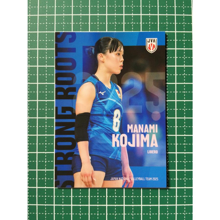 ☆バレーボール 女子 日本代表 2025 トレーディングカード #RG34 小島