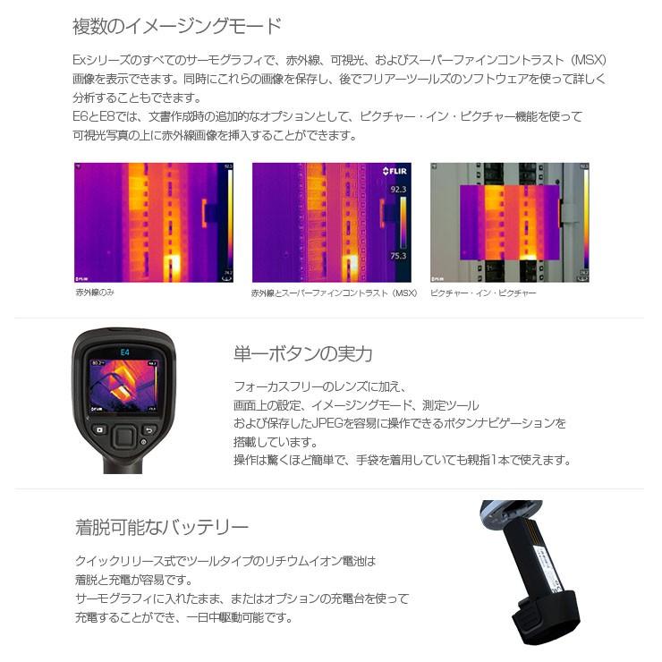 赤外線サーモグラフィ フリアー E4 WiFi対応 FLIR