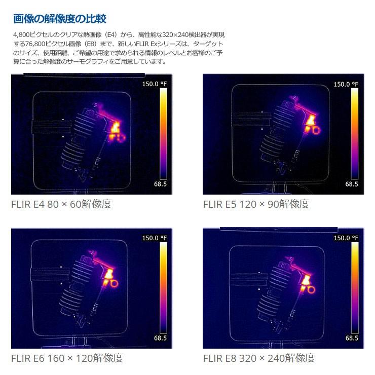 赤外線サーモグラフィ フリアー E5 WiFi対応 FLIR サーモグラフィ 