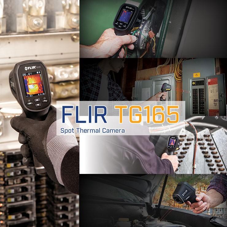 サーマルイメージ放射温度計 フリアー TG165 FLIR サーモグラフィ 