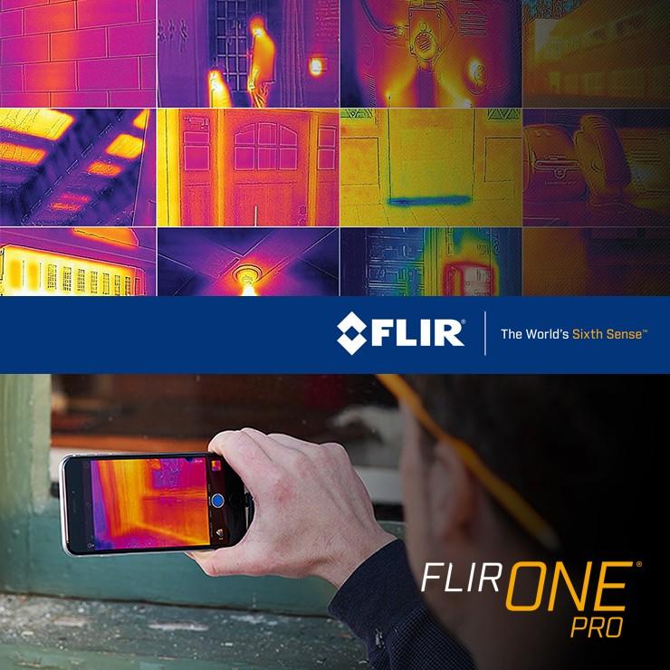 赤外線サーモグラフィカメラ FLIR ONE PRO (iPhone) 日本正規品 新型コロナウイルス対策 発熱者検知 発熱者スクリーニング フリアー ワン プロ｜alba｜02