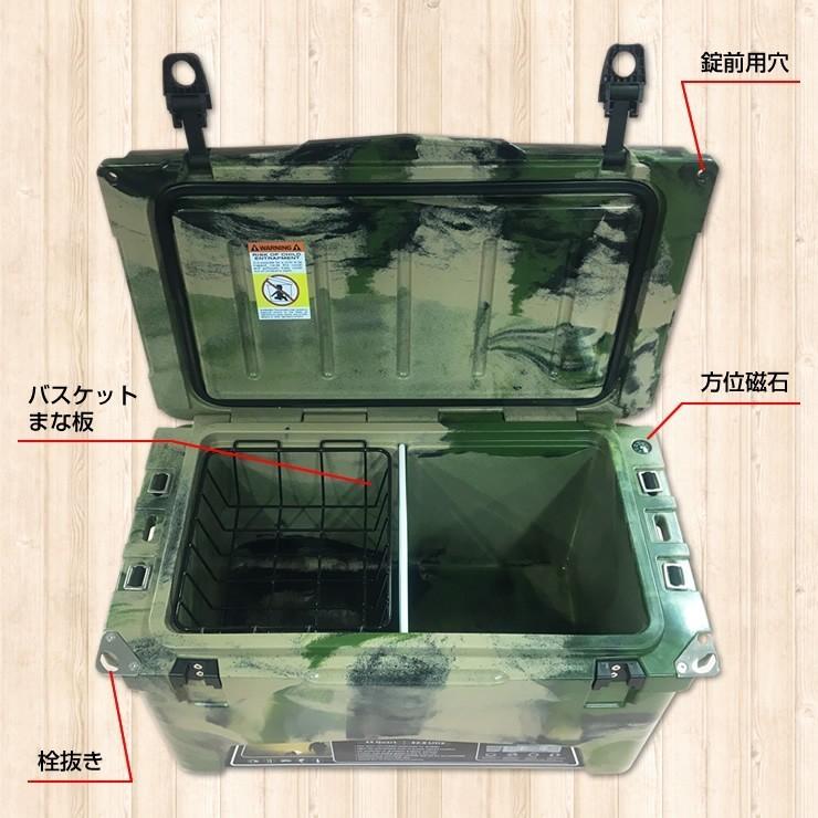 アイスランド クーラーボックス 45QT 大型 ICELAND COOLER BOX 保冷力 最長 5日間｜alba｜02