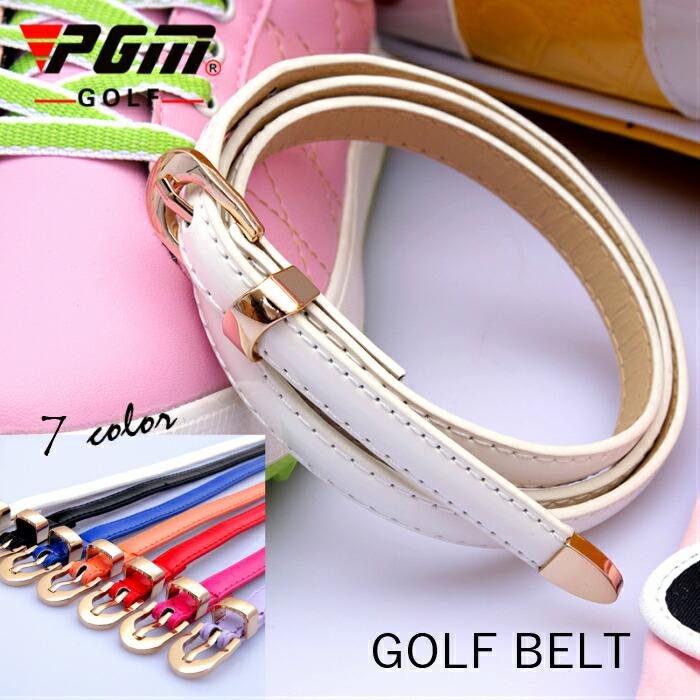 ゴルフ レディース ベルト ゴルフベルト おしゃれ ゴルフ用品 ゴルフグッズ可愛い レディースpurple パープル 紫 ピンク pink