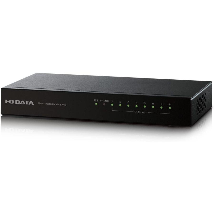ETG-ESH08NB IODATA (分類：スイッチングハブ (ネットワークハブ))