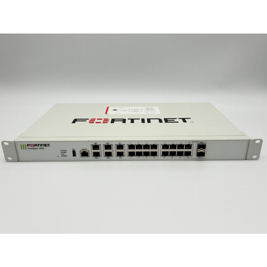 中古 Fortinet FortiGate-100E FG-100E UTM ファイアウォール｜7.4Gbps
