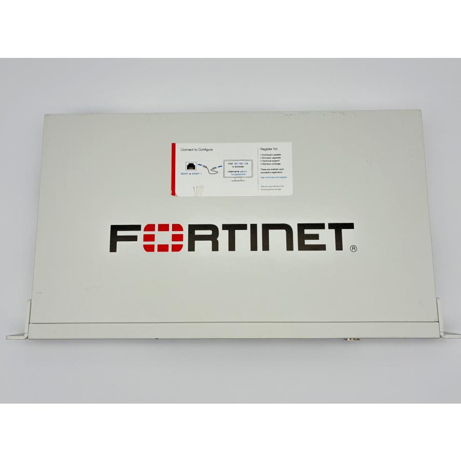 中古 Fortinet FortiGate-100E FG-100E UTM ファイアウォール｜7.4Gbps