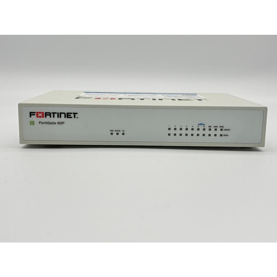 ♢USED♢ FORTINET ルーター　FortiGate60F 中古 UTMルーター Fortinet FortiGate 60F ギガビット対応 VPN 小規模
