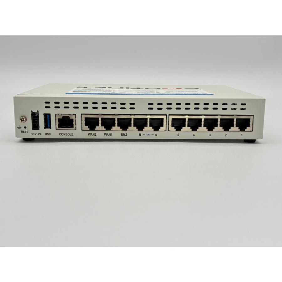 中古 UTMルーター Fortinet FortiGate 60F ギガビット対応 VPN 小規模