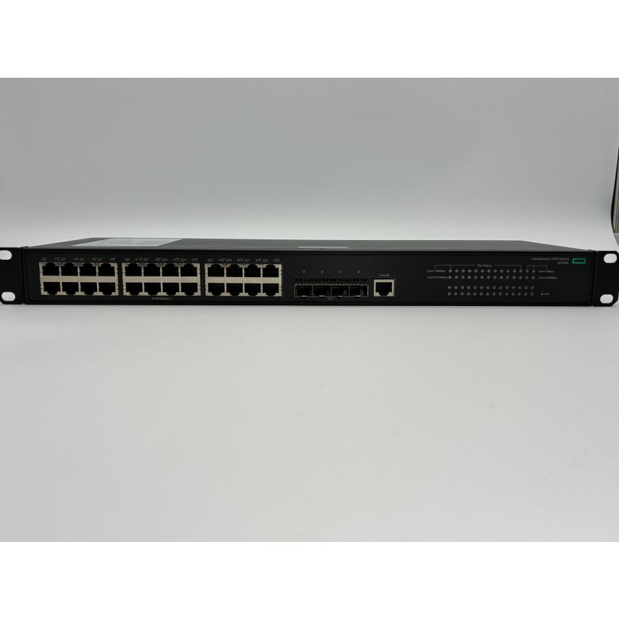 中古 HPE 5130-24G-4SFP+ EI Switch JG932A｜24ポート Gigabit 10G