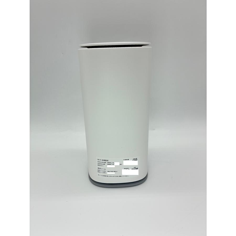 ZTE 中古 ZTE Speed Wi-Fi HOME 5G L13 ZTR02 ホワイト SIMフリー 5G