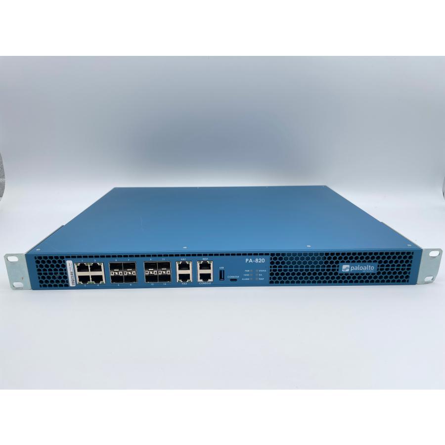 中古 Palo Alto Networks PA-820 NGFW 次世代ファイアウォール UTM/VPN 