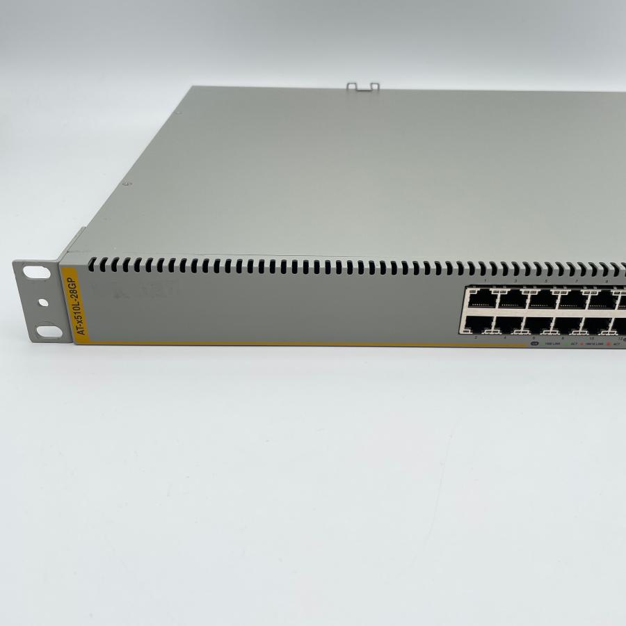 中古 Allied Telesis AT-x510L-28GP｜24ポートPoE+｜4SFP+ 10GbE