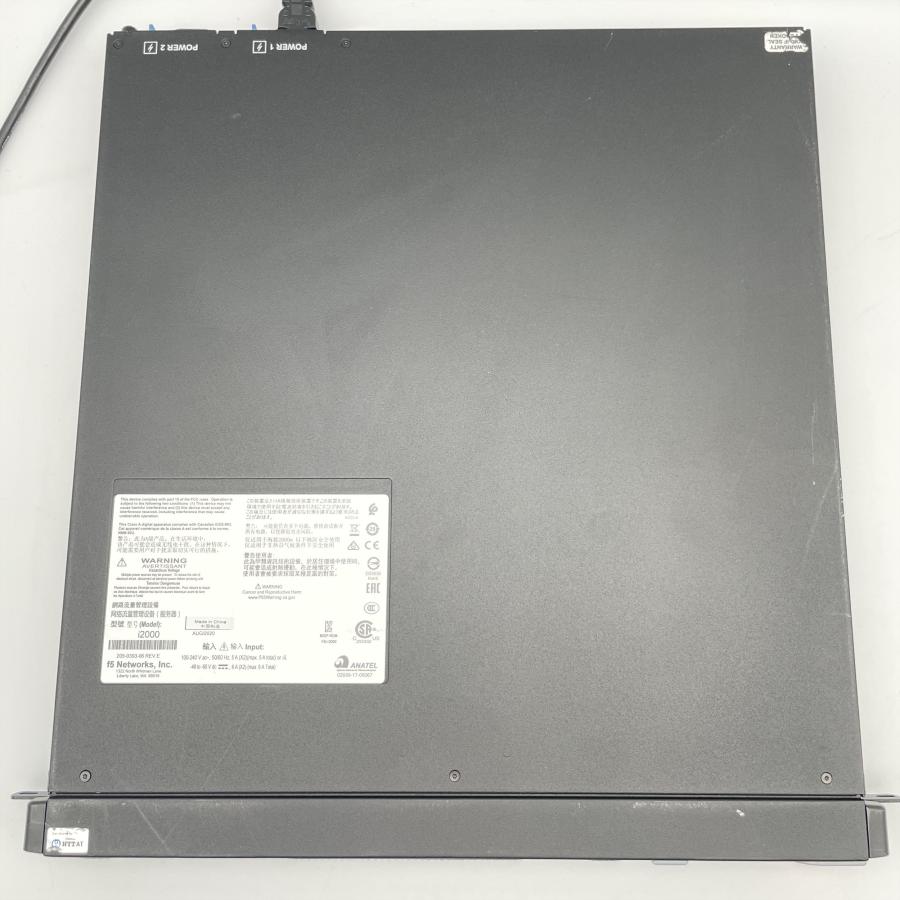 中古 F5 Networks BIG-IP i2000 / i2600｜ADC ロードバランサ｜L4/L7