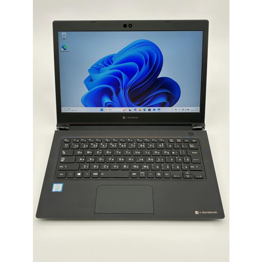 ノートPC 13.3 薄型 東芝 S73/DP 8世代 I5 8GB SSD128GB