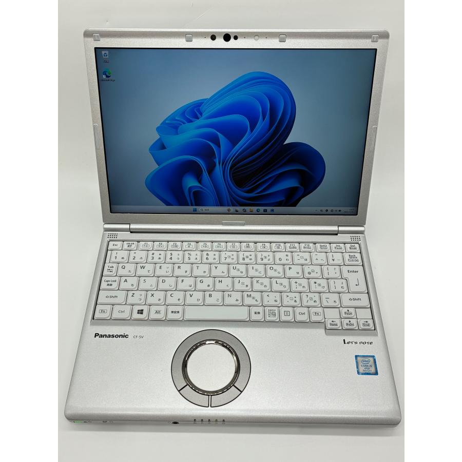 レッツノートCF-SV8 DVD版 i5/8GB/256GB/win11/office付き①使用6210