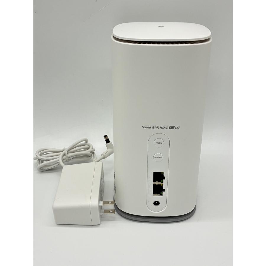 ZTE 中古 ZTE Speed Wi-Fi HOME 5G L13 ZTR02 ホワイト SIMフリー 5G