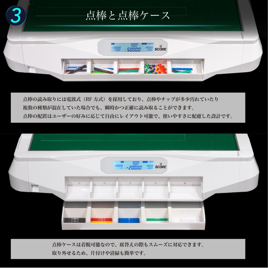 全自動麻雀卓 家庭用 アルバン「スリムヴォイススコア28