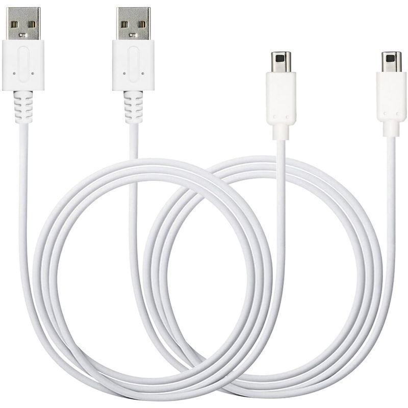 日本最大の Wii U 専用 Gamepad ゲームパッド 2本セット コントローラー専用usb充電ケーブル