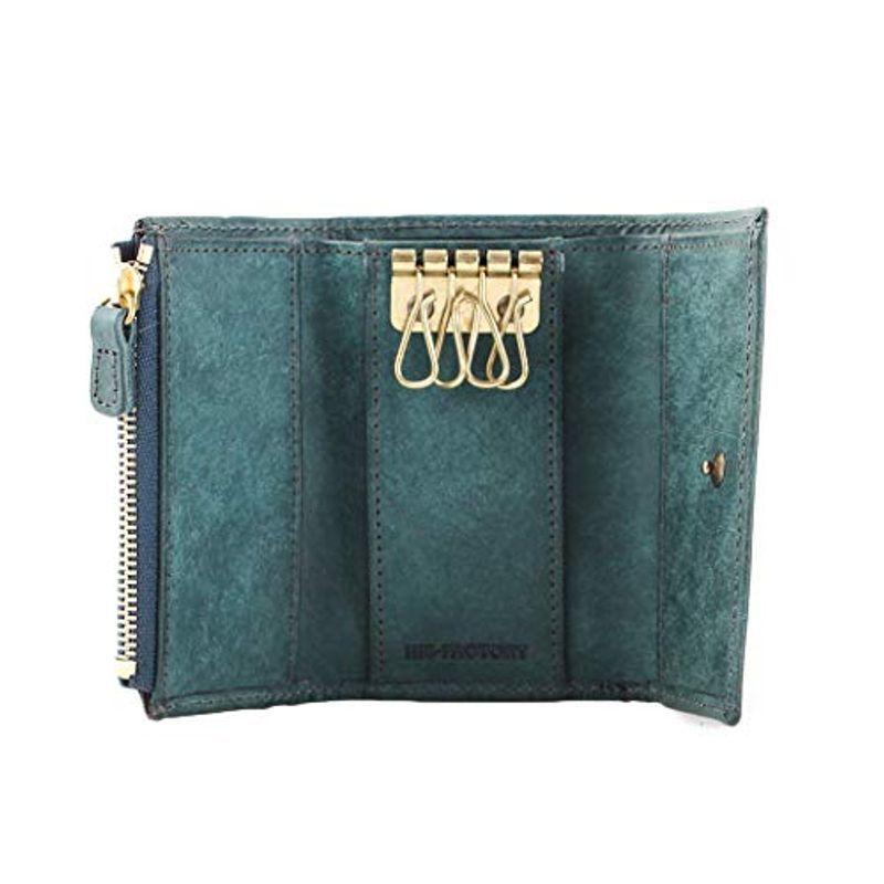 70 Off ヒズファクトリー His Factory キーケース 財布 4連ホック 三つ折り財布 カードも入る メンズ 財布 小銭入れ カードケース 財布 帽子 ファッション小物