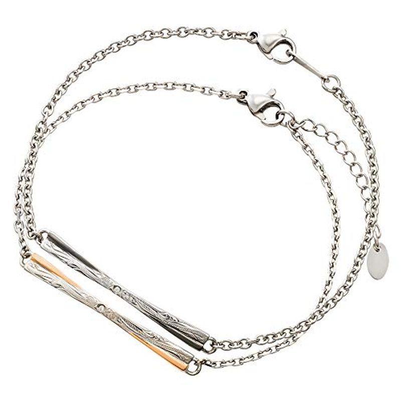 希望者のみラッピング無料 ホワイトクローバー ペアブレスレット 4 ハワイアン ダイヤモンド アレルギーフリー サージカルステンレス ブランド 人気 カップル レディースアクセサリー Decor Kitchens Com