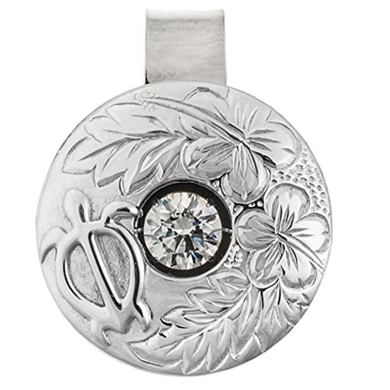 新規購入 ゴルフ マーカー ハワイアン ハットクリップ マーカー 1ct 贅沢屋 ダンシングストーン おしゃれ マグネット付きハットクリップ ラウンド用品 アクセサリー Aliuminium Lt