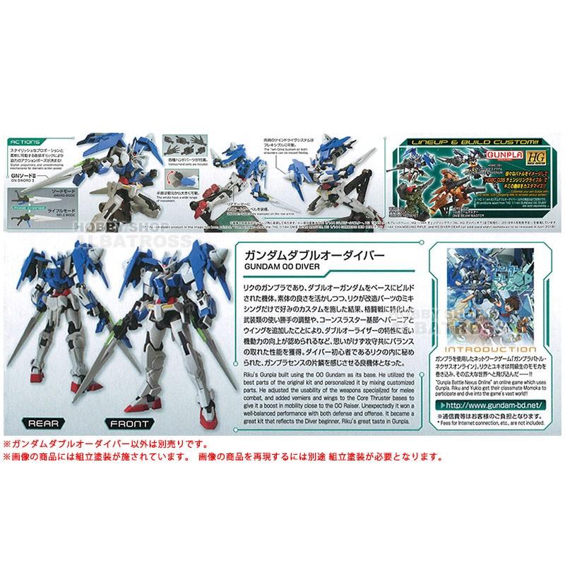 Hgbd 1 144 ガンダムダブルオーダイバー プラモデル Hgbd Gundam00 D L ホビーショップアルバトロス 通販 Yahoo ショッピング