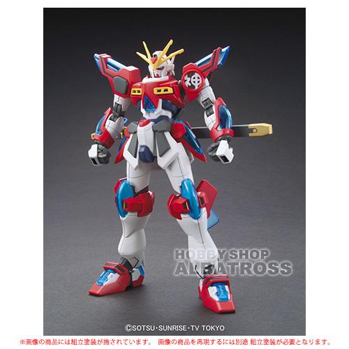 HG BUILD FIGHTERS 043 1/144 カミキバーニングガンダム [プラモデル