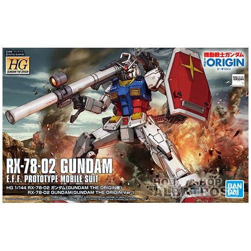 HG GUNDAM THE ORIGIN 026 RX-78-02 ガンダム（GUNDAM ORIGIN版