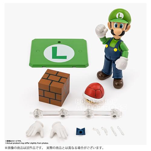 S.H.フィギュアーツ ルイージ（SUPER MARIO） : ホビーショップ