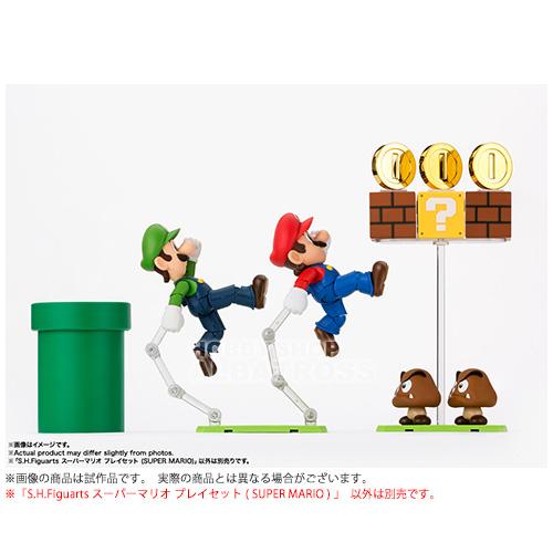 新品未開封S.H.Figuarts スーパーマリオ　6点セット S.H.フィギュアーツ スーパーマリオ プレイセット（SUPER MARIO