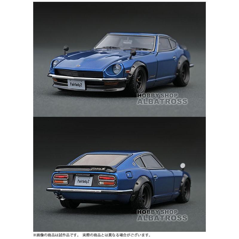 ミニカー 1/43 Nissan Fairlady Z (S30) Blue IG0756 ignition model 1/43 Nissan Fairlady Z (S30) Blue ※Watanabe-Wheel