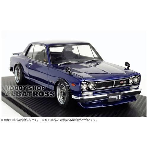 ignition model 1/18 Nissan Skyline 2000 GT-R (KPGC10) Blue [IG0773]｜albatrosshobby