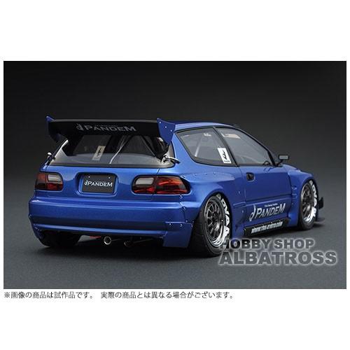 ignition model 1/18 PANDEM CIVIC (EG6) Blue Metallic [IG1054