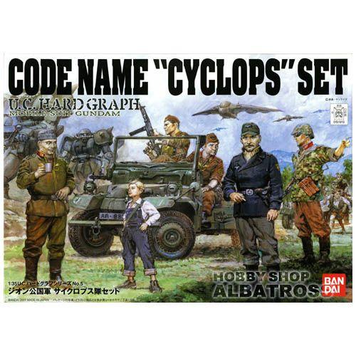 U.C.ハードグラフ 1/35 ジオン公国軍 サイクロプス隊セット