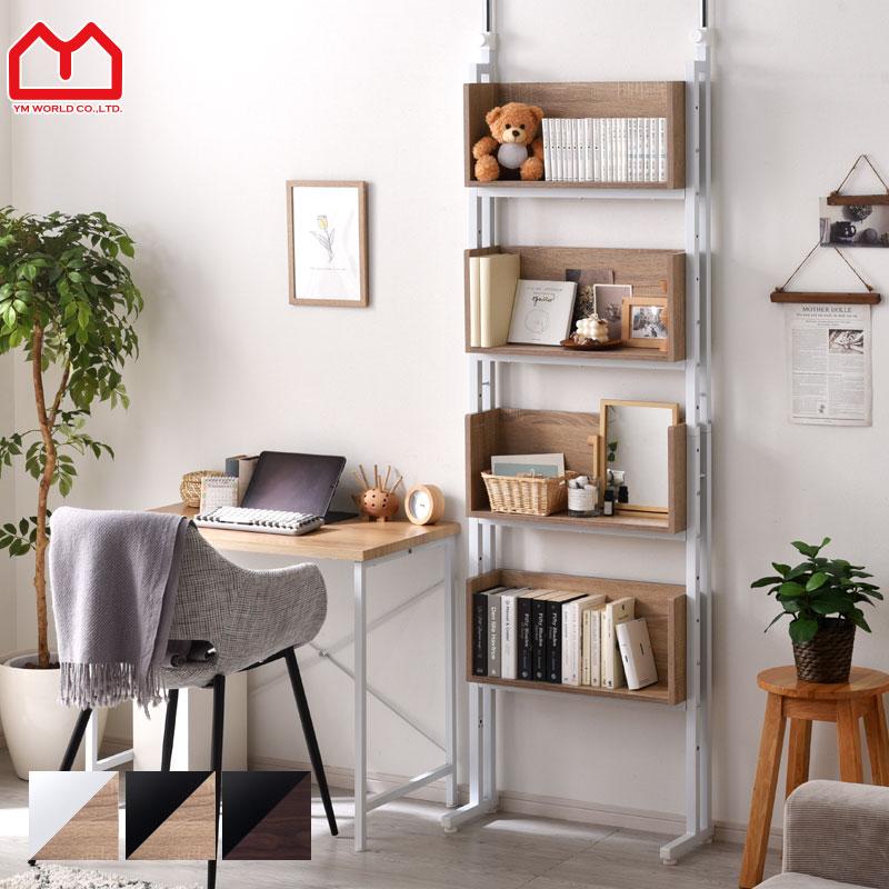 本棚 壁面収納 突っ張り ラック おしゃれ 大容量 収納棚 薄型 壁掛け 北欧 マガジンラック 00 おしゃれ 北欧 収納棚 Albero 通販 Yahoo ショッピング