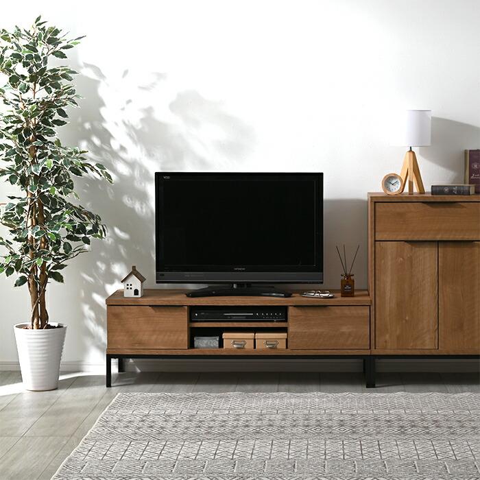 ワイエムワールド テレビ台 幅120cm おしゃれ ローボード ロータイプ