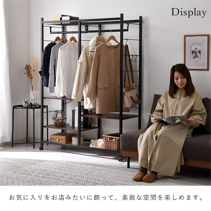 ハンガーラック クローゼット スチール おしゃれ コート ハンガーラック_5