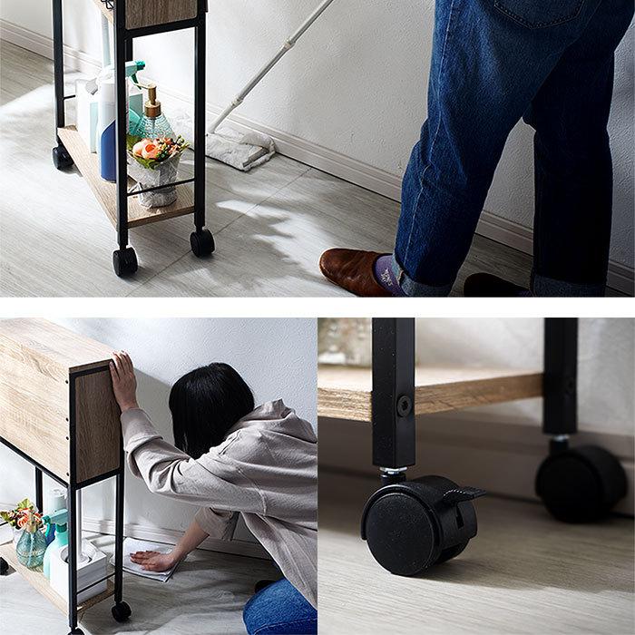 トイレラック トイレ 収納 棚 オリジナル スリム おしゃれ シンプル サニタリー 薄型 かご