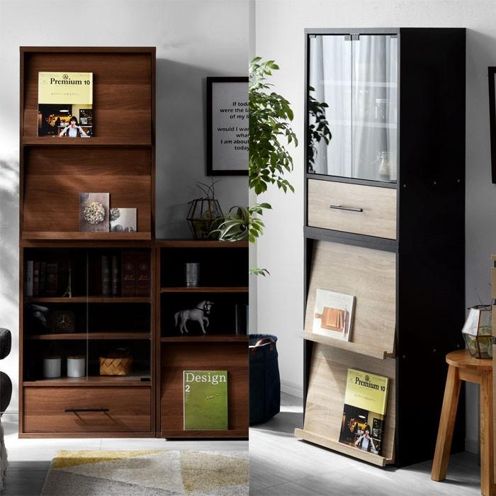 本棚 おしゃれ 扉付き 薄型 ロータイプ 北欧 子供 安い スリム 白 コミック 00 Hn Dsp2 おしゃれ 北欧 収納棚 Albero 通販 Yahoo ショッピング