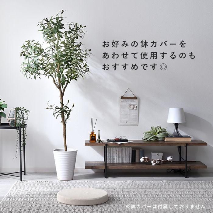 フェイクグリーン 大型 玄関 オリーブ オリーブの木 150cm 鉢植え おしゃれ 新築祝い スリム 人工観葉植物 観葉植物 フェイク インテリア リアル プランター 枝の画像